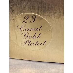 Rogers Stanley Roberts 23 Carat Gold Plated Royalty Flatware Set 50 Pieces